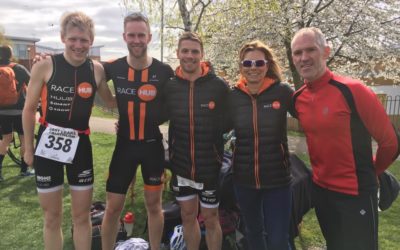 Triathlon Race Team starts the season with a good showing at East Leake Triathlon