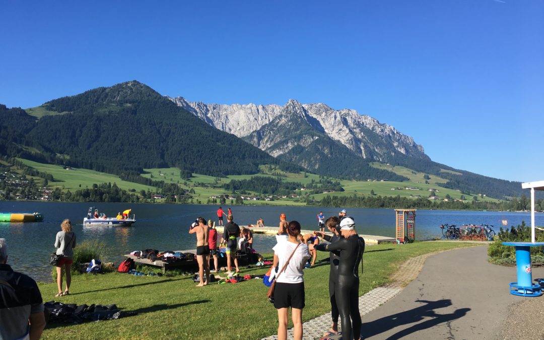 Tom Davis cooks himself at Challenge Walchsee