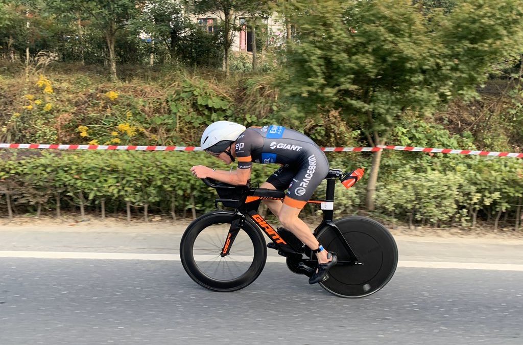 Challenge Anhui the first taste of Iron distance racing for Tom Davis