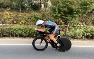 Challenge Anhui the first taste of Iron distance racing for Tom Davis